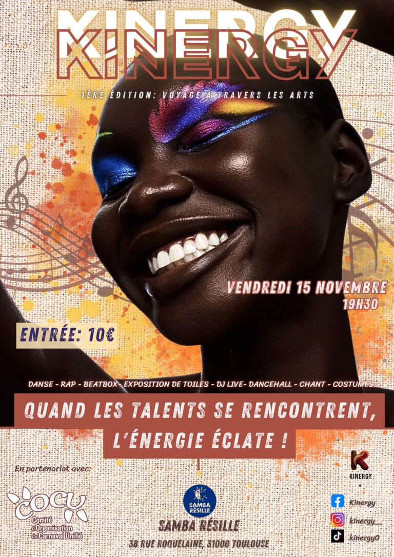 Soirée Kinergy – Vendredi 15 novembre à 19h30