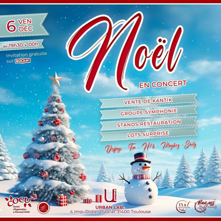 Noël en concert – Vendredi 6 décembre / Urban Lab