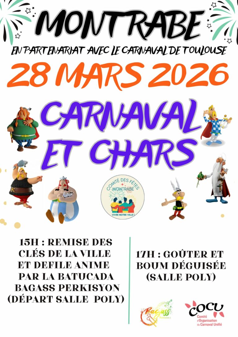 Carnaval de Montrabé – Samedi 28 mars